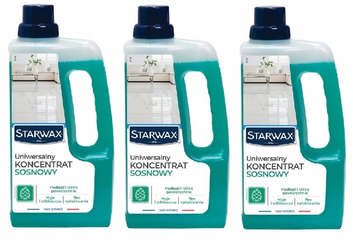 Levně 3x Starwax Koncentrát Na Mytí Borovice 1L