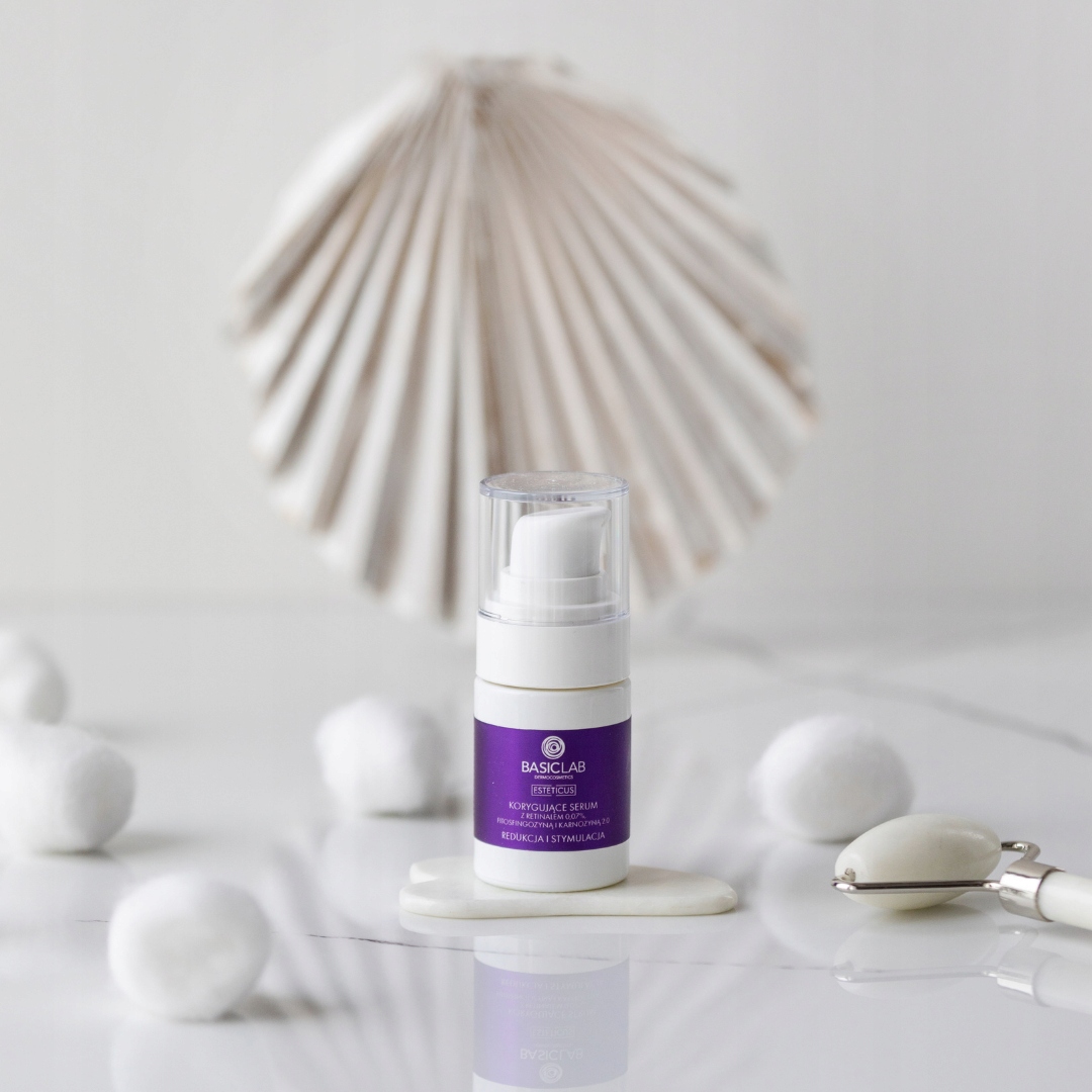 BASICLAB korygujące serum z retinalem 0,07% 30ml Marka BasicLab Dermocosmetics