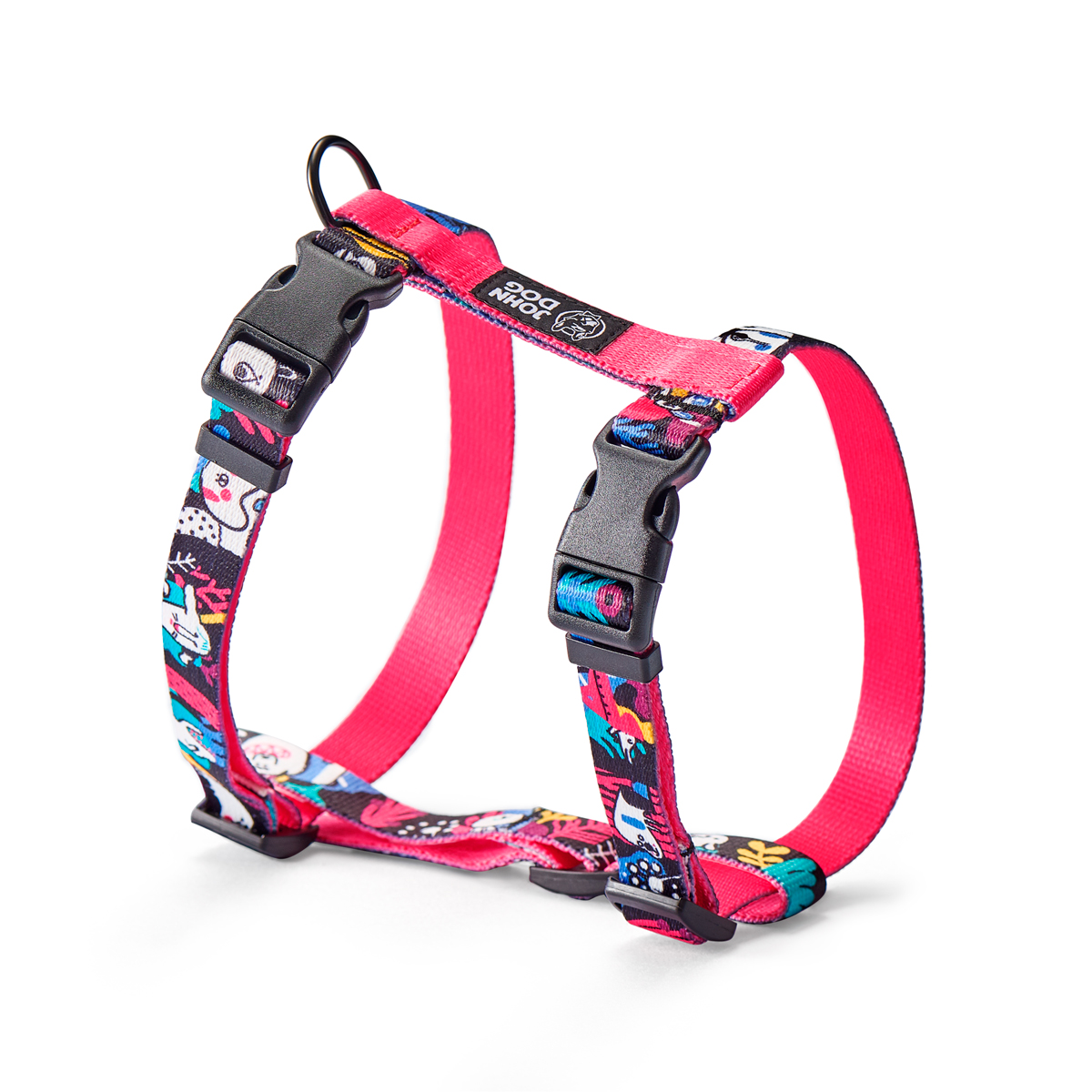 

John Dog Barcelona szelki guard dla psa S red