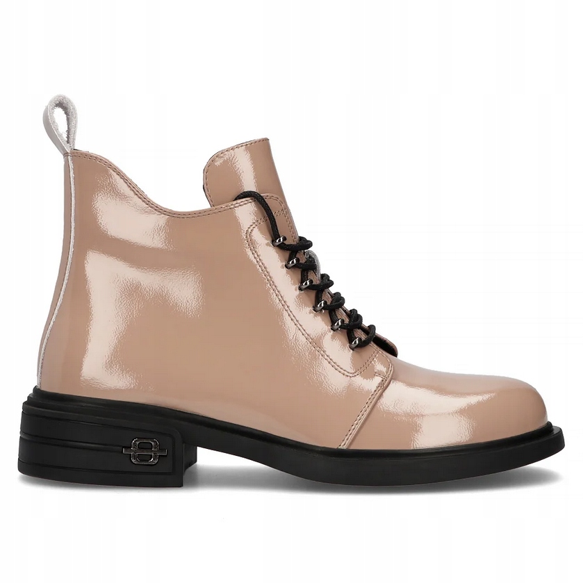 Kožené kotníkové boty Filippo Dbt 6318/24 Be 39, Béžová