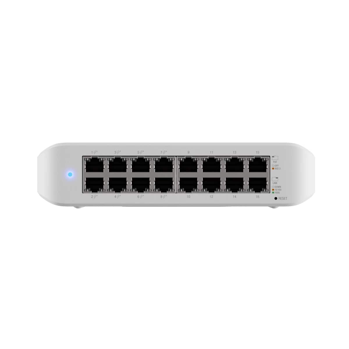 Switch Ubiquiti USW-Lite-16-PoE, 16x 1Gbps RJ45 porty
