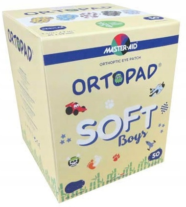 

Ortopad Soft Boys Chłopiec Plastry na oko Regular