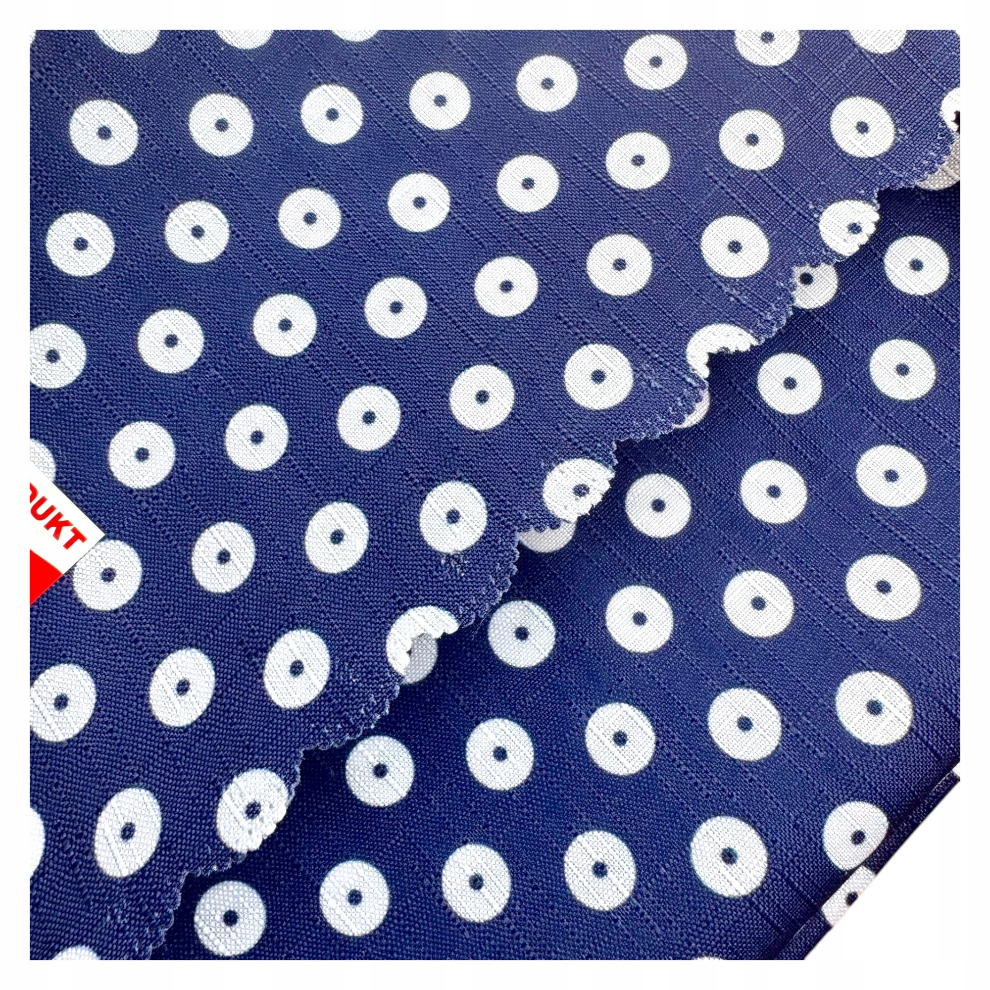 Obrus plamoodporny Kropka 130 x 180 cm Pasuje do Ceramiki Bolesławiec