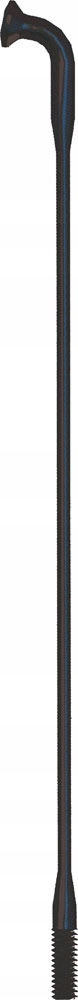 Szprychy Laser Black 2x1.5x2  261mm 36szt. czarne (bez nypli)