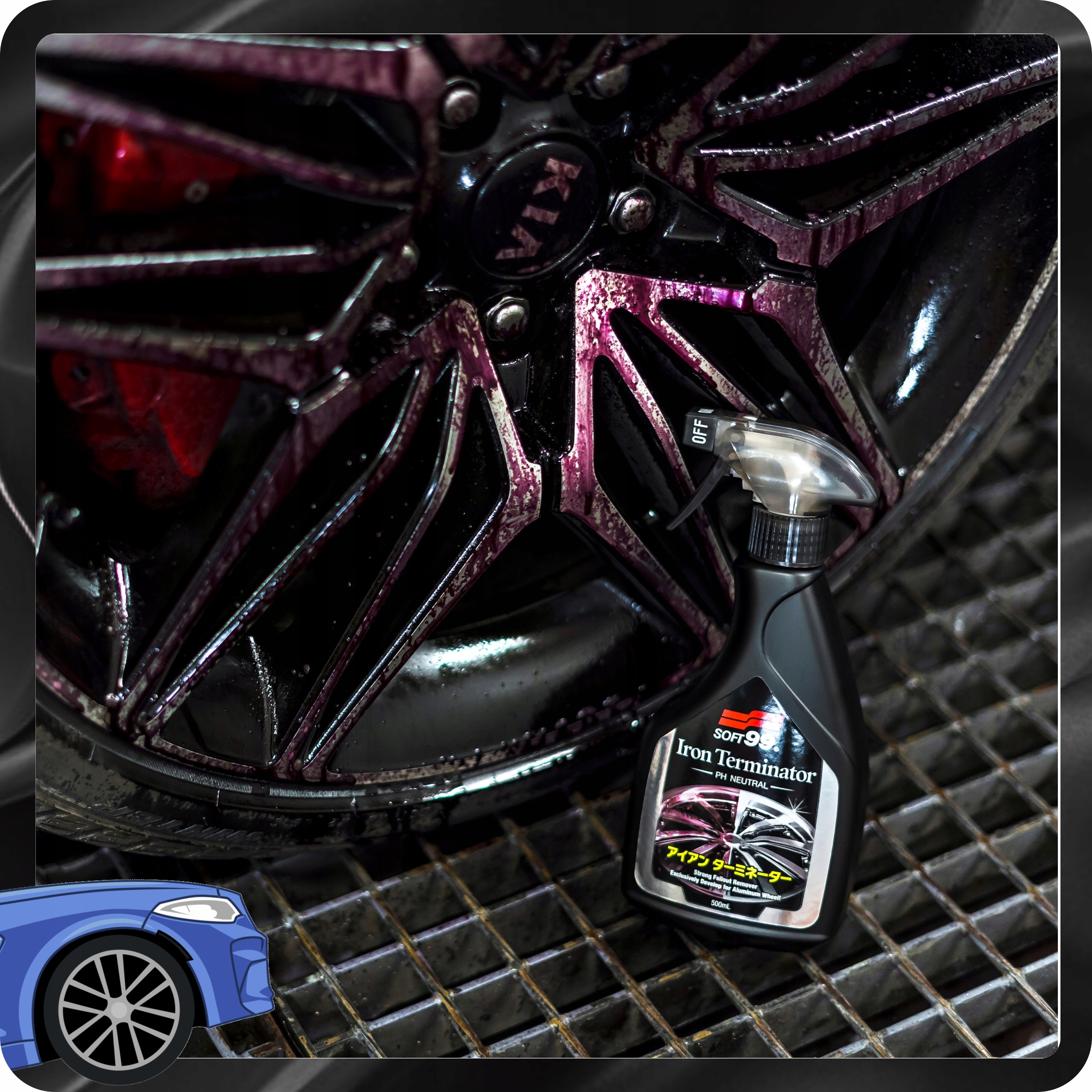 Soft99 iron terminator deironizer krwawa felga mycie felg pielęgnacja Producent Soft99