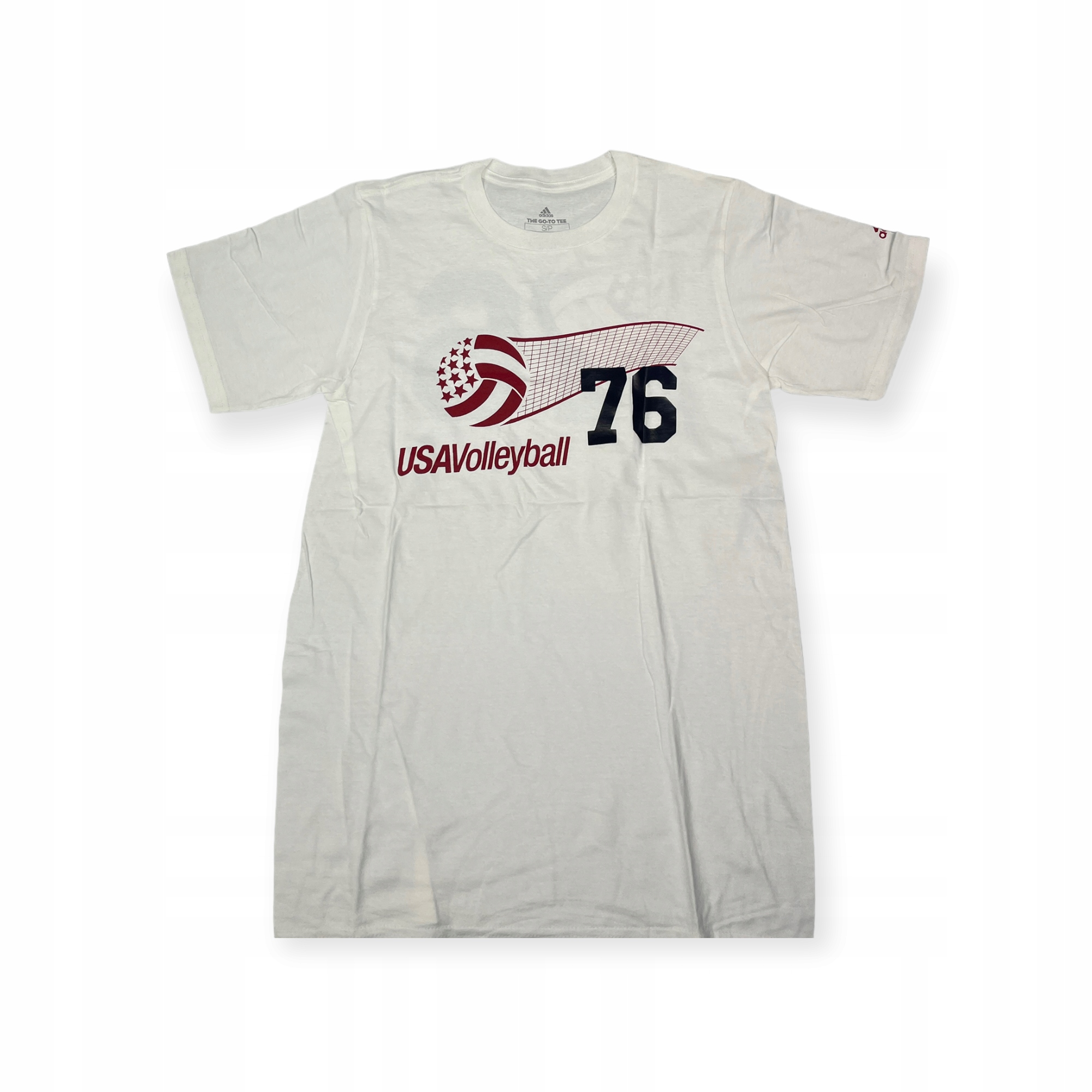 Koszulka męska biała ADIDAS VOLLEYBALL USA S 76