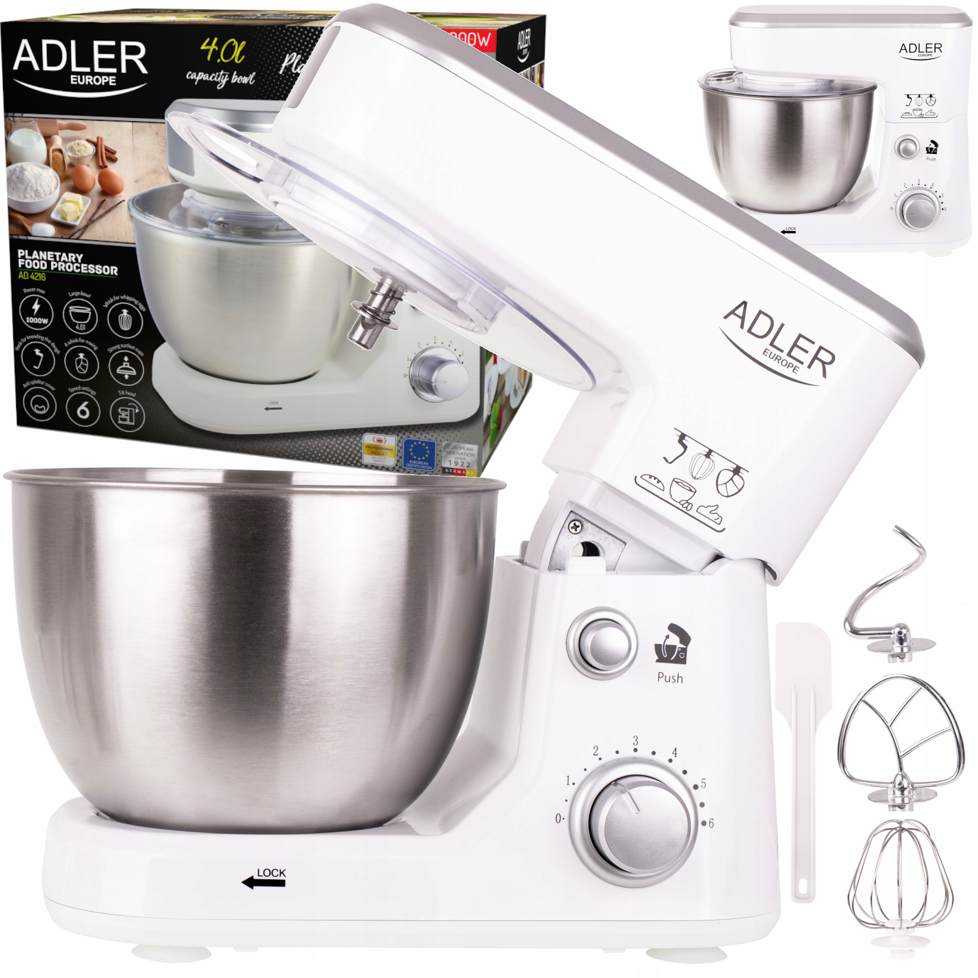 

Wielofunkcyjny Planetarny Robot Kuchenny Mikser