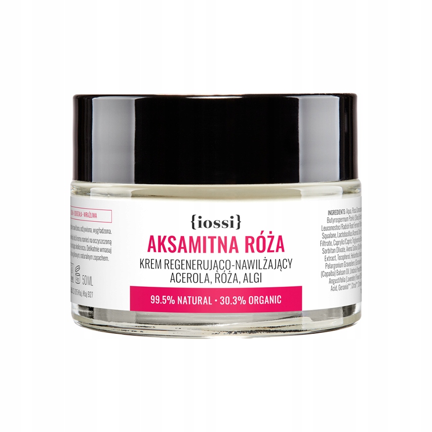 Iossi Sametová růže regenerační a hydratační krém na obličej acerola &