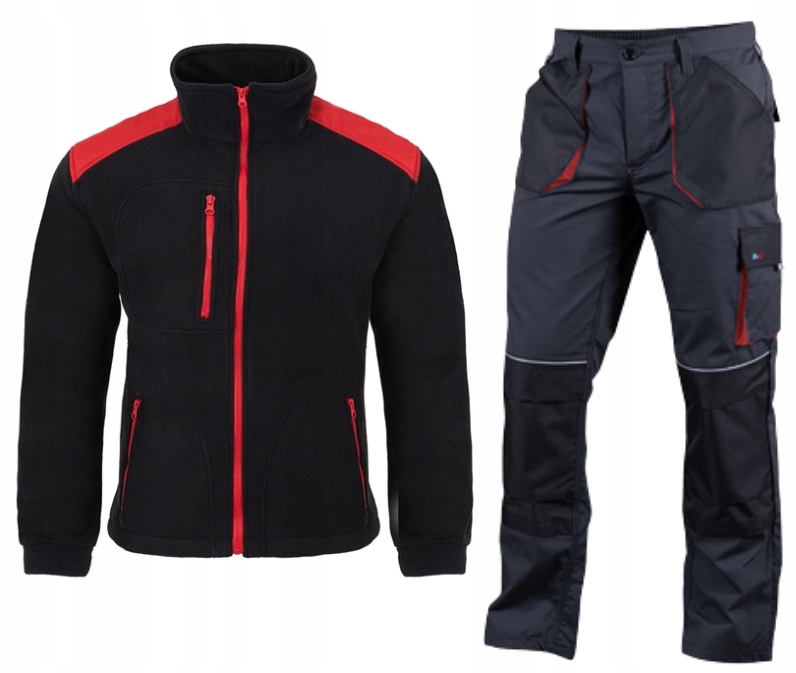 

Spodnie Ubranie Robocze Mocne Bluza Polar Bhp 52