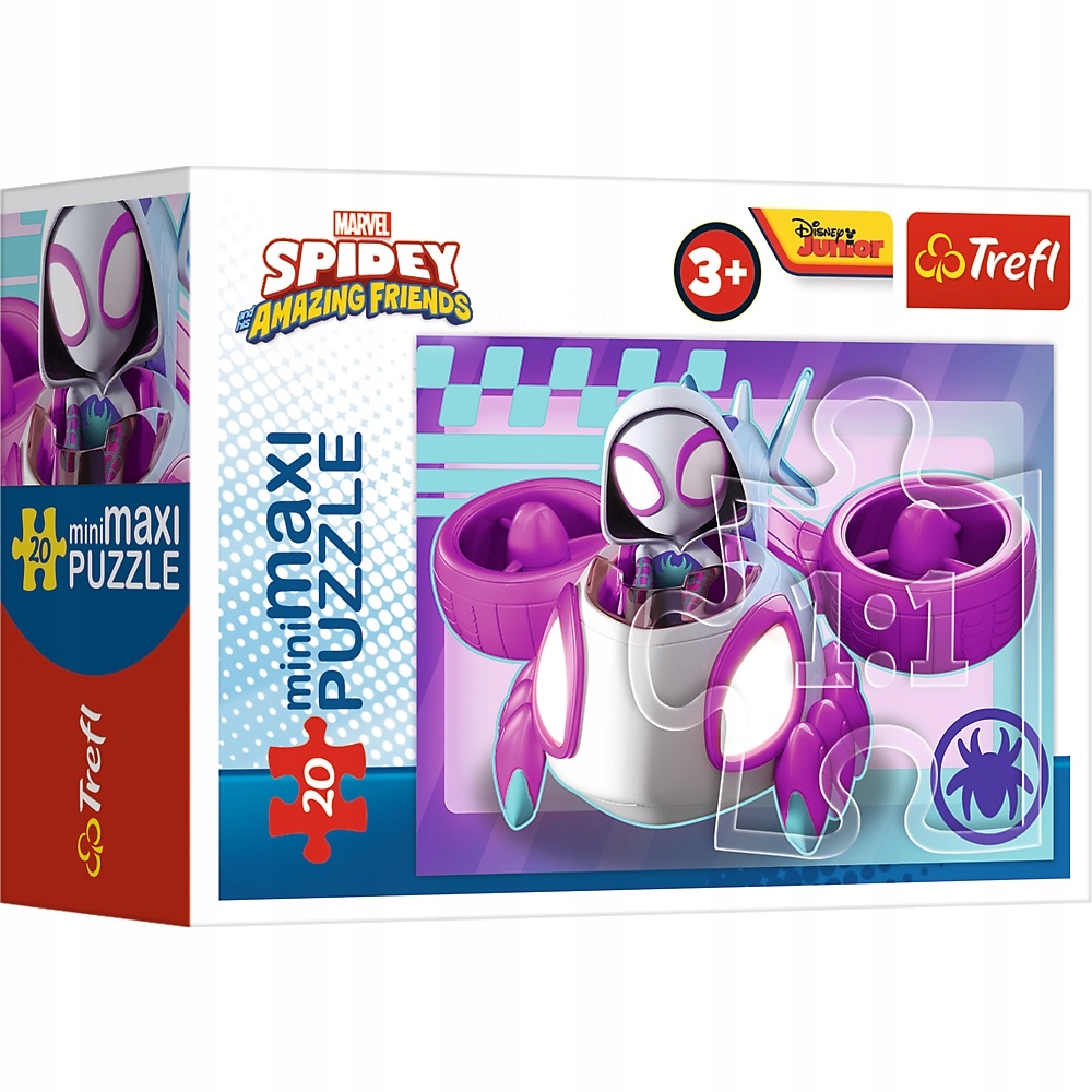 

Puzzle 20 el miniMAXI Spidey Trefl 21134