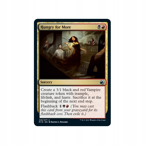 Mtg 2x Hungry for More (Uncommon) Token