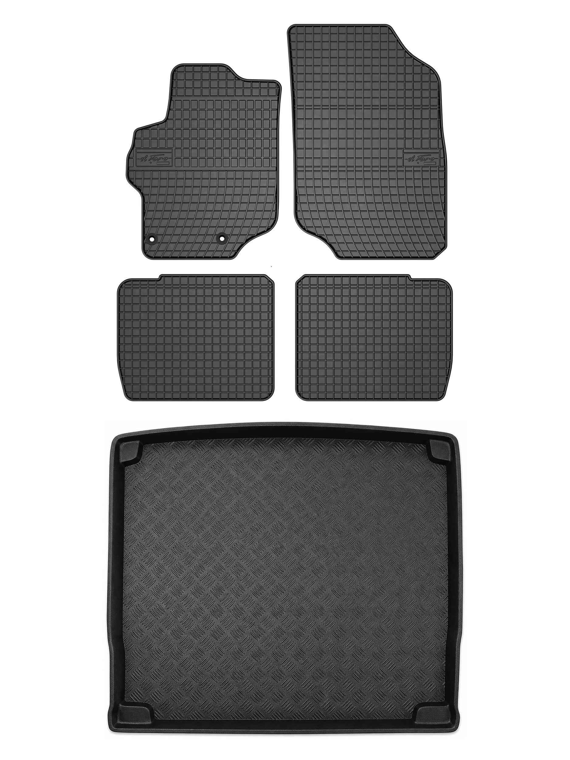 Gumové rohože SolidPRO rohož batožinového priestoru pre: Peugeot 407 2004-2011 5 el.