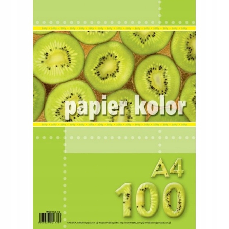 PAPIER KSERO A4/100 ZOLTY