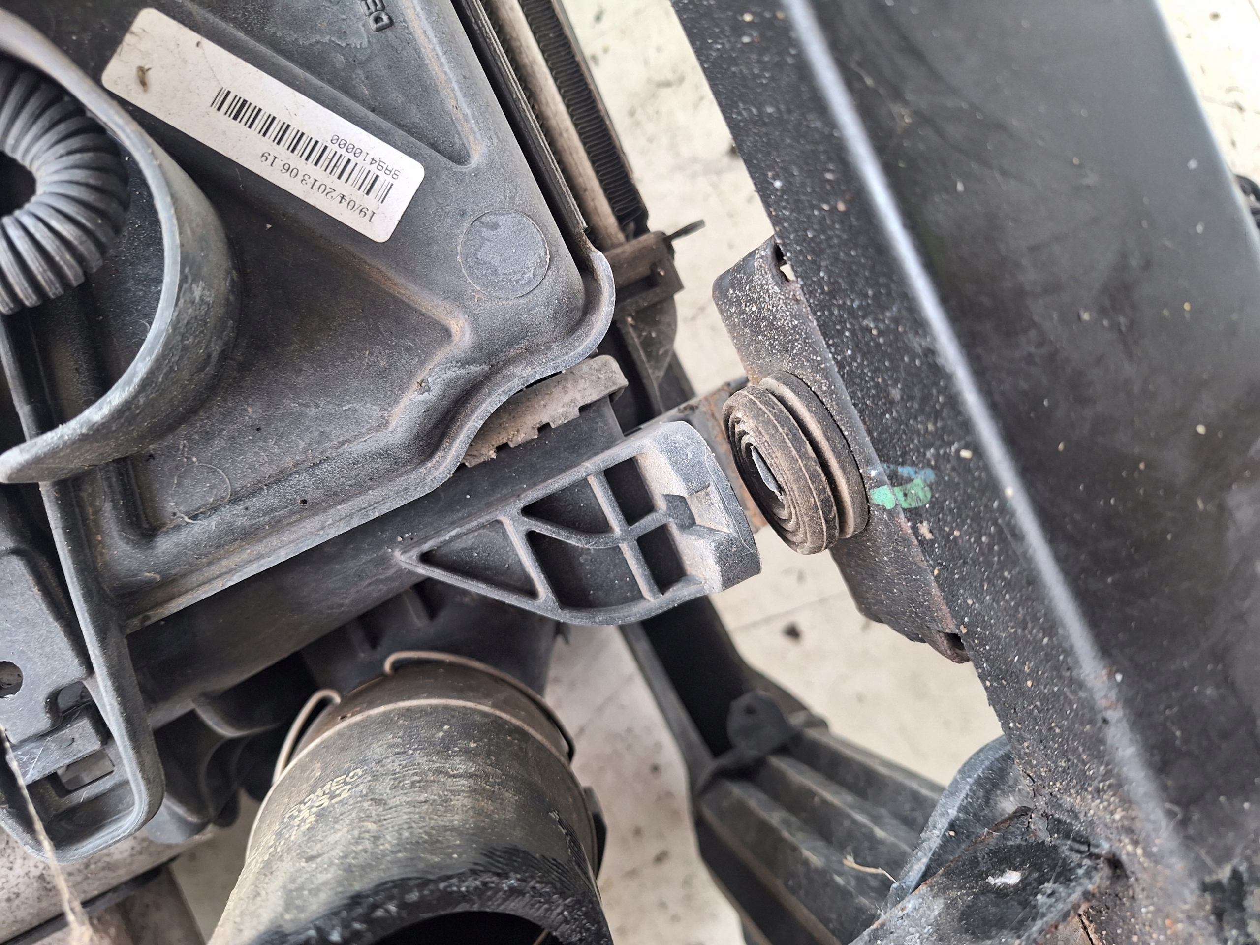 FIAT 500L 12-17 support panel for radiators 1.3 DIESEL