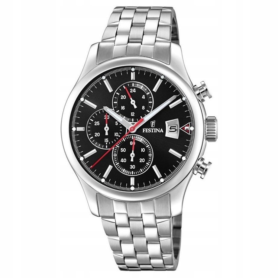 Zegarek Męski Festina F20374-3 srebrny