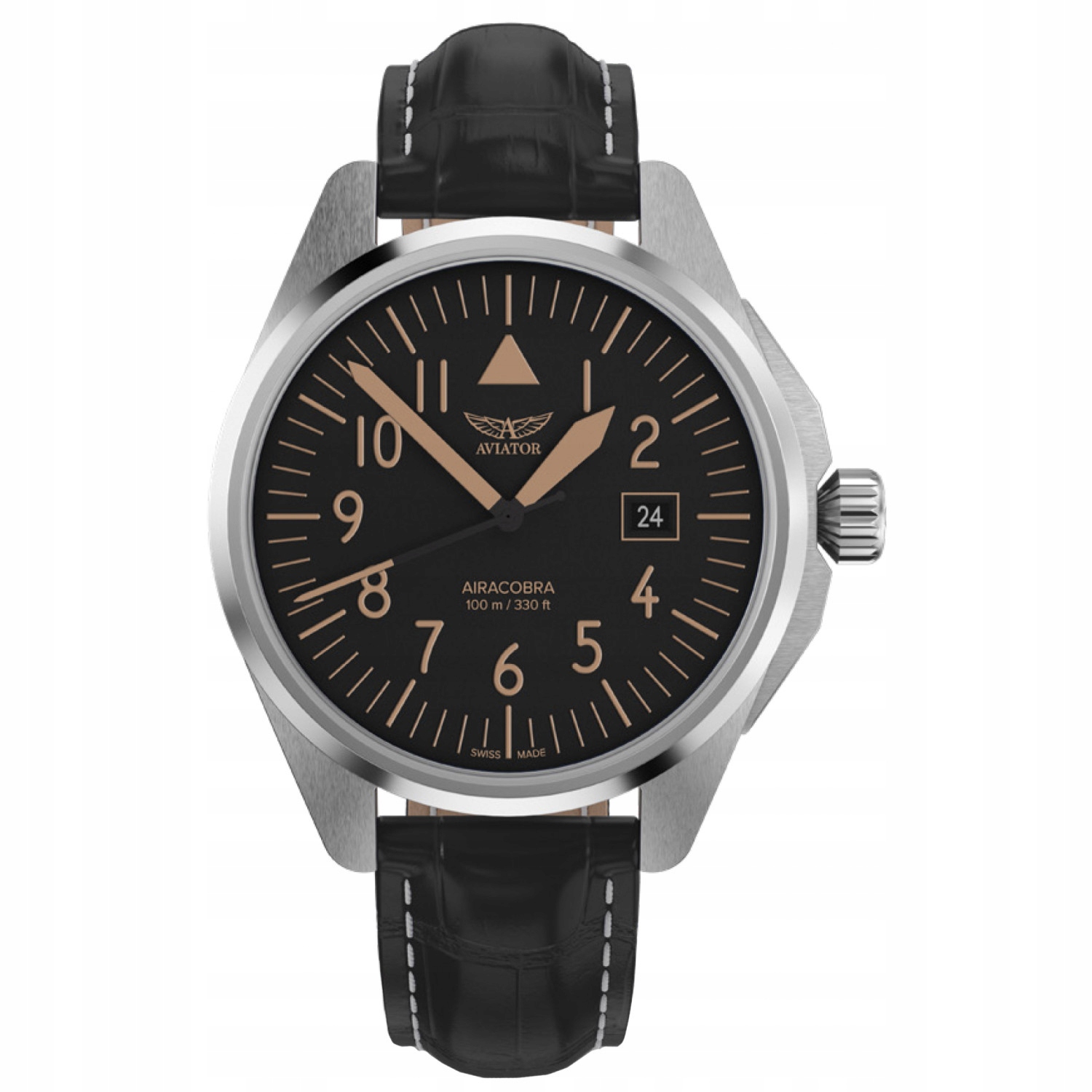 Pánské Hodinky Aviator V.1.38.0.316.4 černý pásek