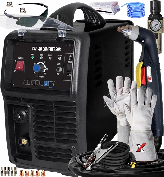 Plazma Pro Řezání Kovů Spartus Cut 40 Compresor