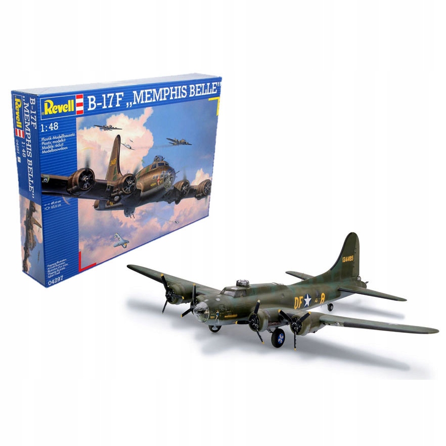 SAMOLOT 1/48 /04297/ B-17F MEMPHIS BELLE* / COBI SA