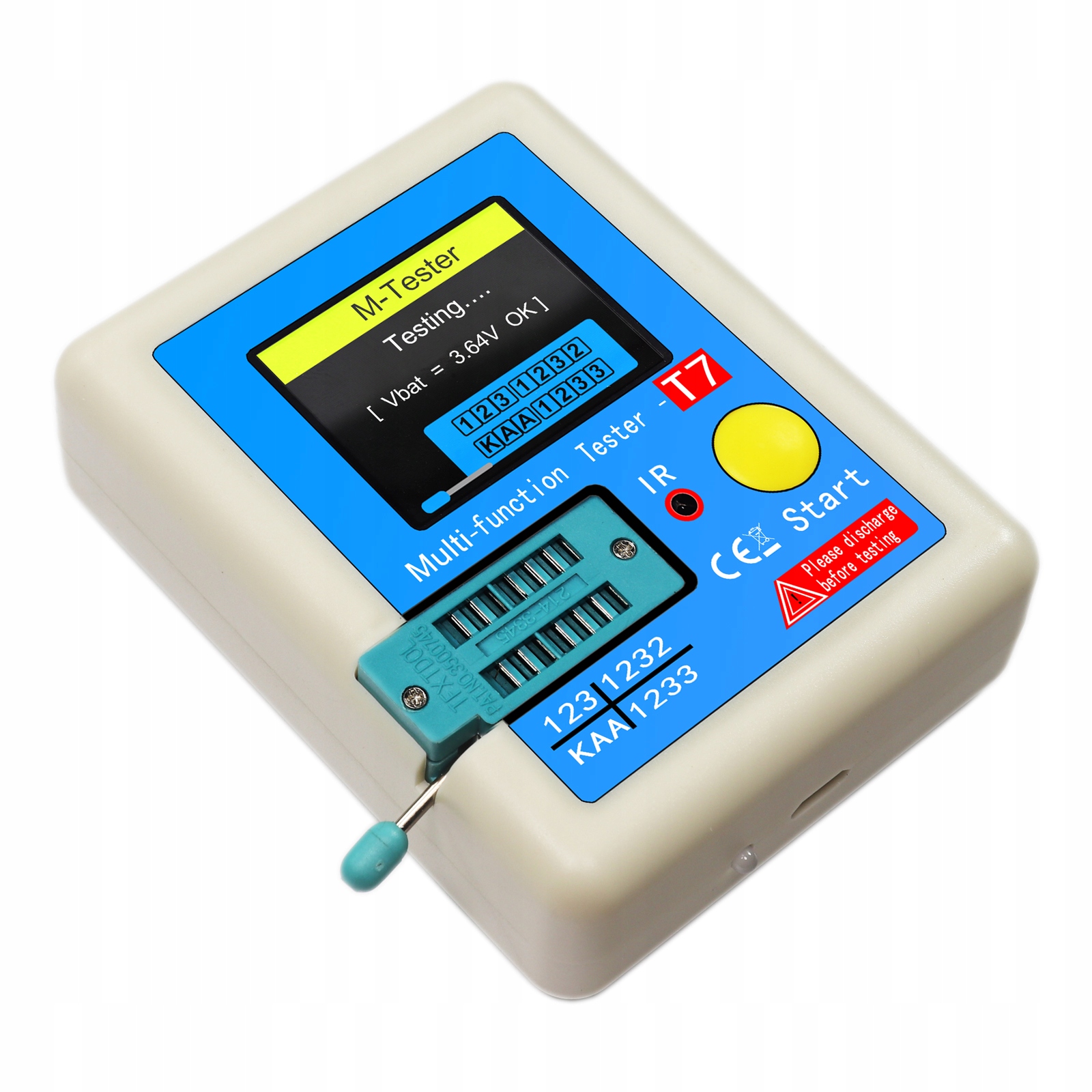 TESTER TRANZYSTORÓW LCR-T7 Model LCR-T7