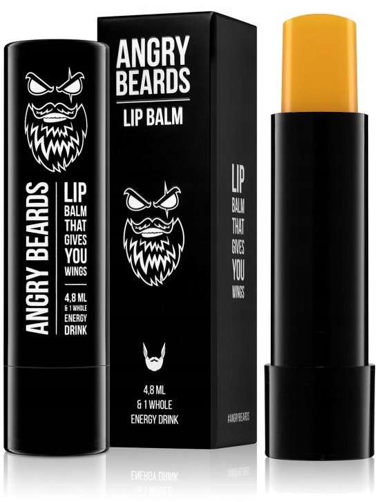 

Angry Beards Męski Energetyzujący Balsam do ust