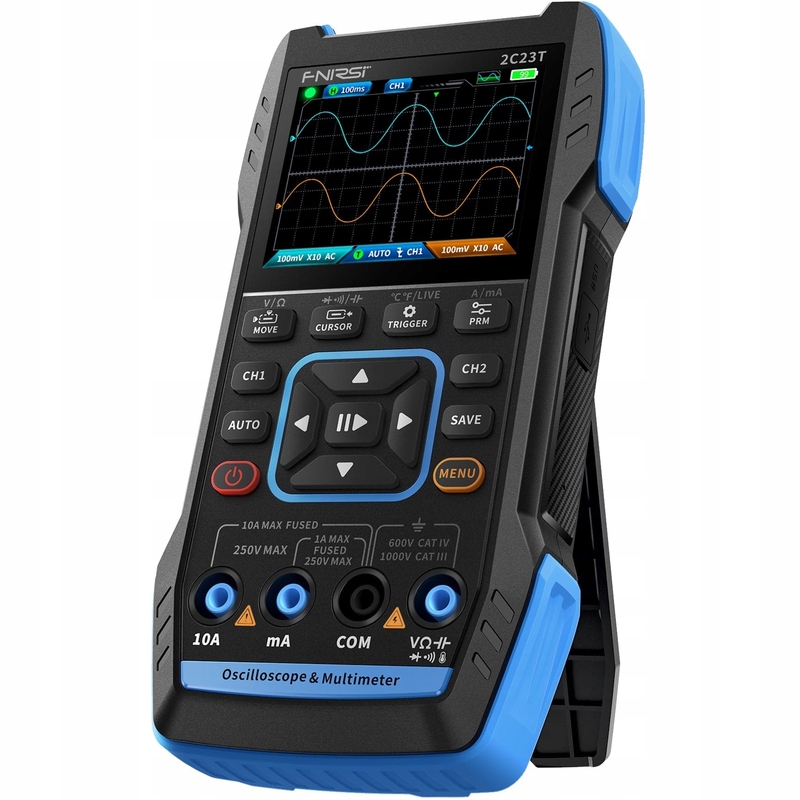 2kanálový osciloskop s multimetrem a generátorem 10 MHz, FN-2C23T