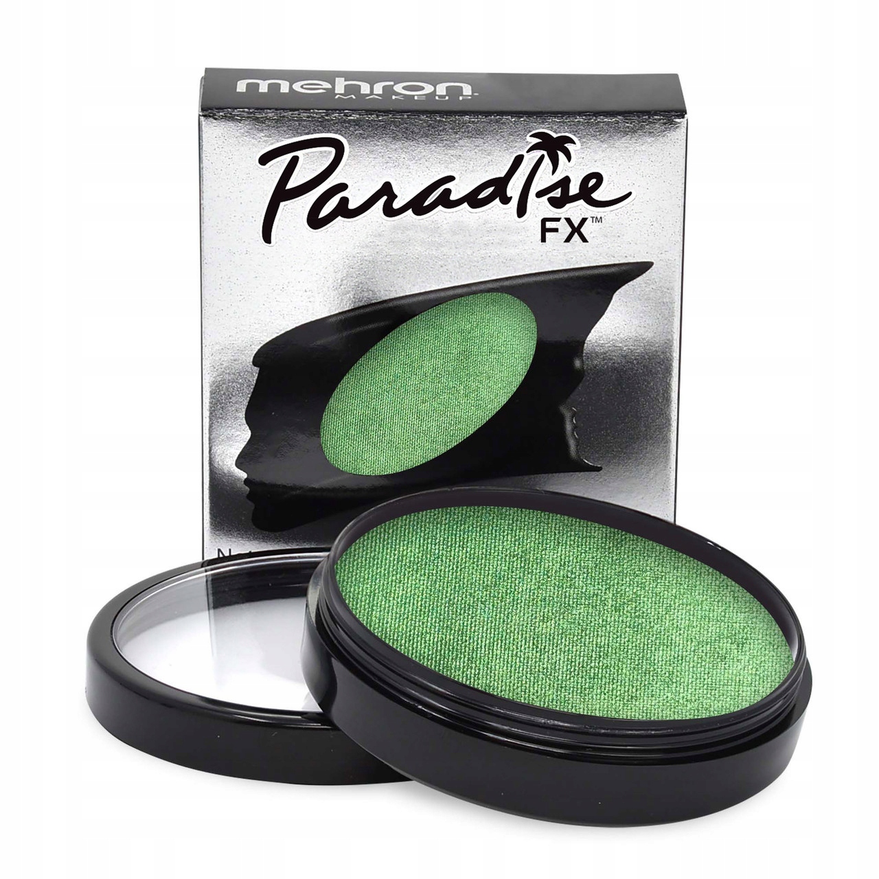 Mehron Paradise Makeup Aq barva na obličej a tělo metalicky zelená, 40 g