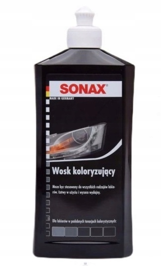 

Sonax Wosk koloryzujący Nano Pro czarny 500 ml