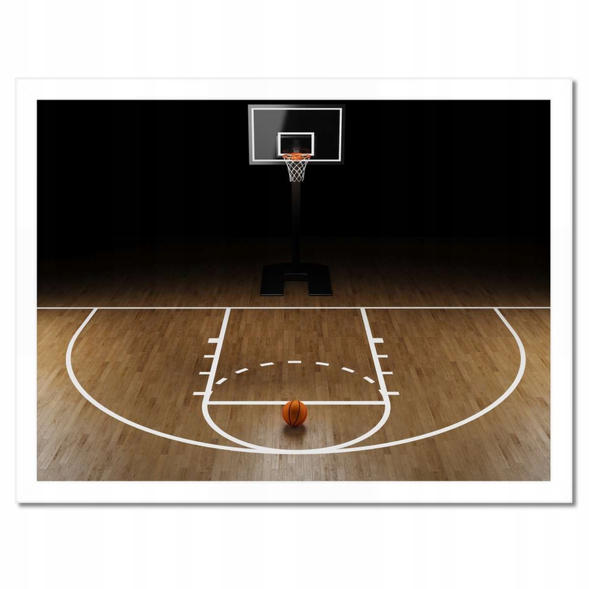 Plakáty v rámu 40x30 Koš Tabule Basketbal