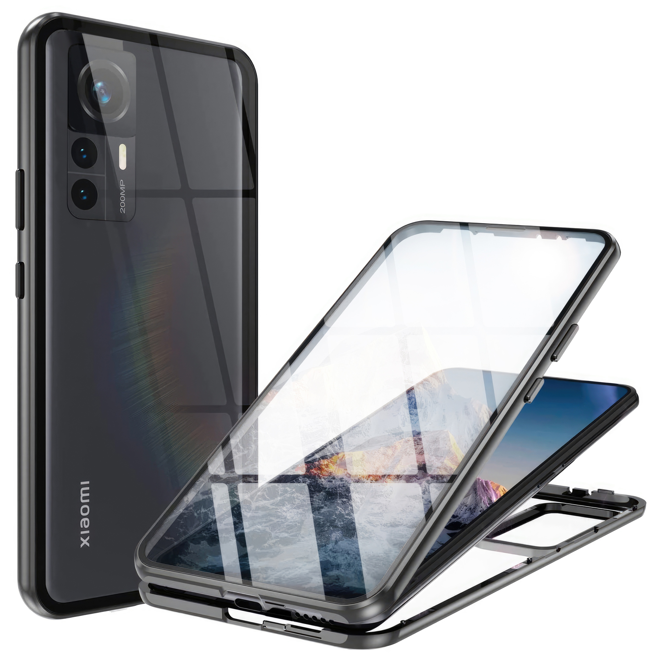 

Etui Magnetyczne Dwustronne do Xiaomi 12T /12T Pro