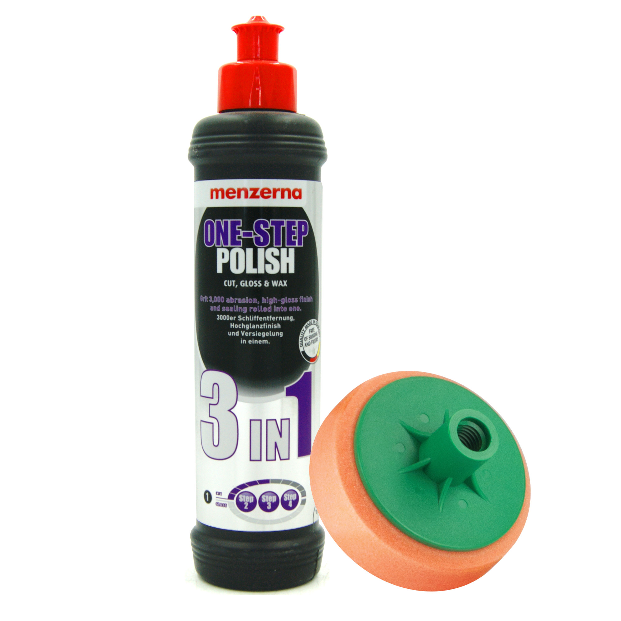 

Menzerna 3in1 One Step Polish 250ml Pad Polerski