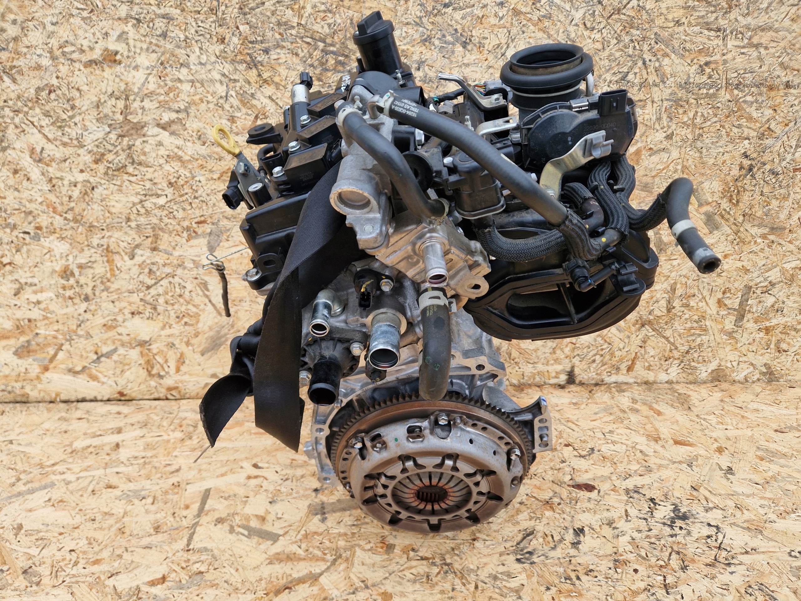 engine unprotected pillar TOYOTA YARIS IV AYGO X 1.0B 1KR-Y52E 1KR