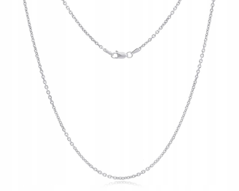 Stříbrný Řetízek Dámský Široký Splétaný Ankr Plný Stříbro Rod Pr.925 55 cm