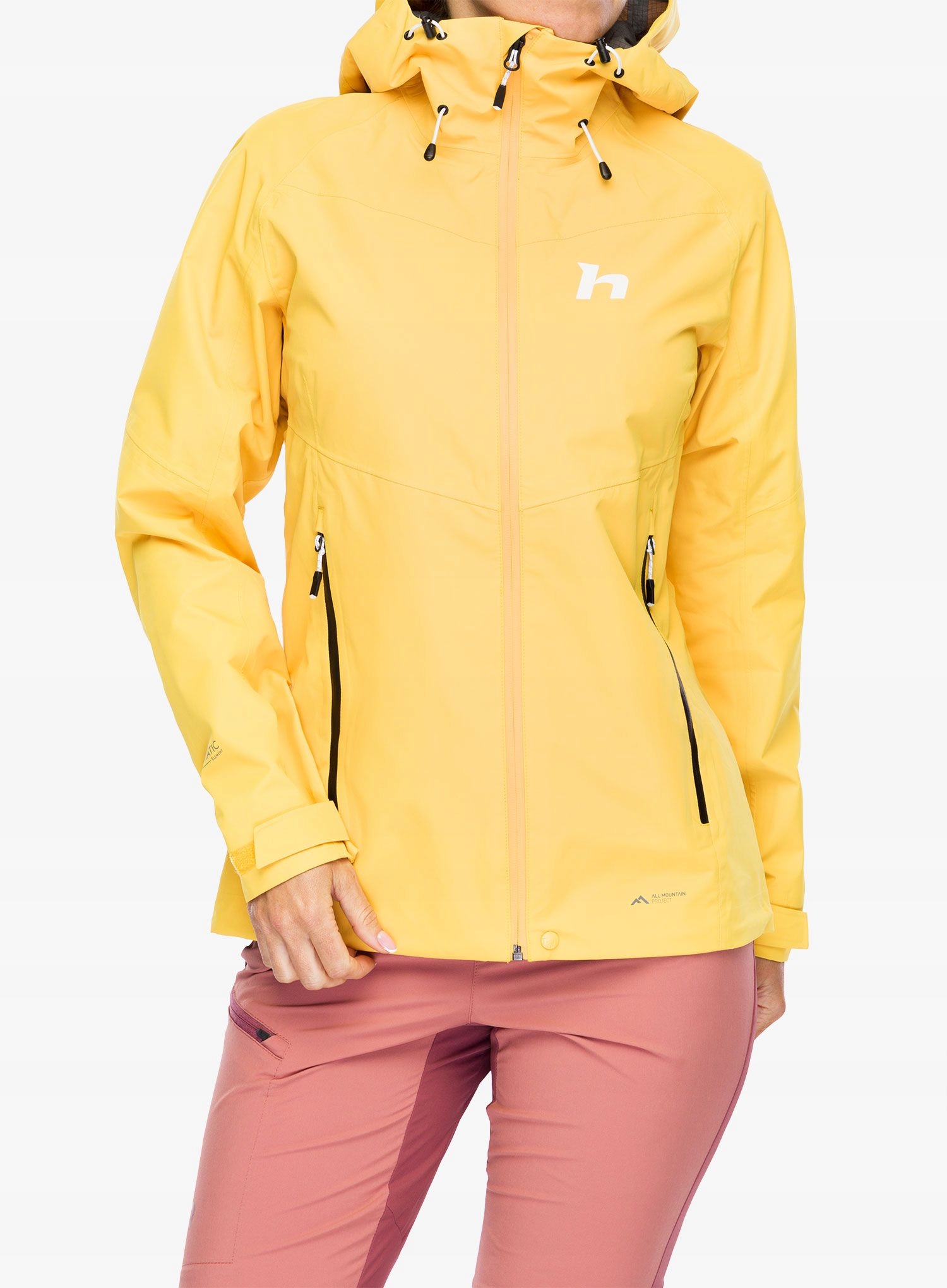 Dámská bunda s membránou Hannah Abigail amber žlutá 36 (s)