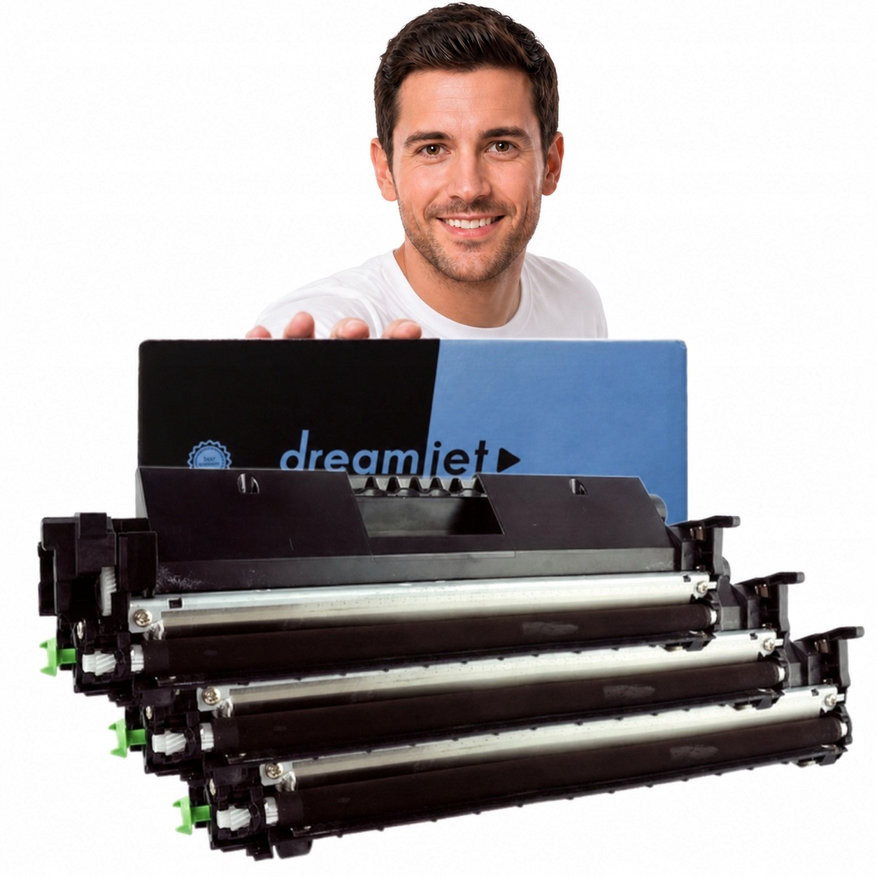 3x náhradní toner pro Hp 17A LaserJet Pro M102w M130a