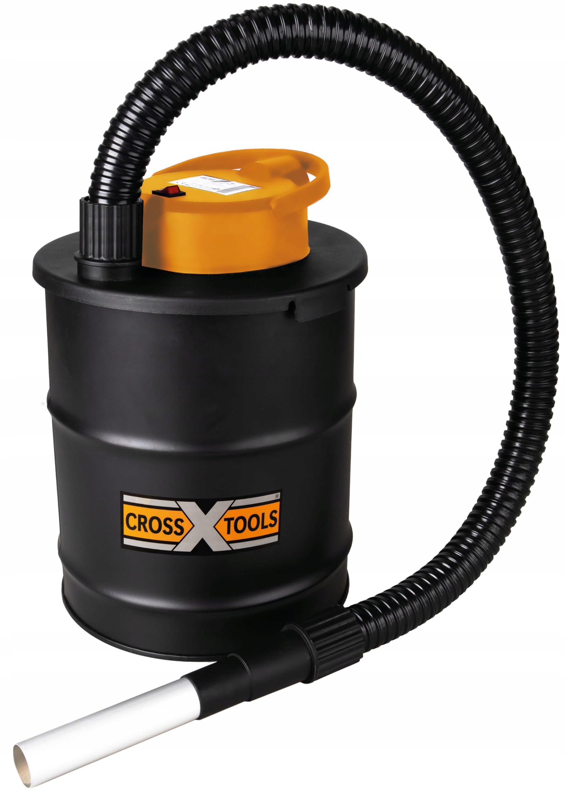 Cross Tools Vysavač na popel 600 W, nádoba 12 l, Hepa filtr