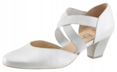 Ara Dámské Bílé Kožené Lodičky 35 J6I