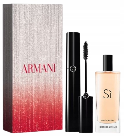 Giorgio Armani Zestaw Si Edp 15ML+MASKARA Eyes To Kill Classico 10ML