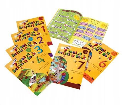 Jolly Phonics Activity Books 1-7: in Precursive Letters