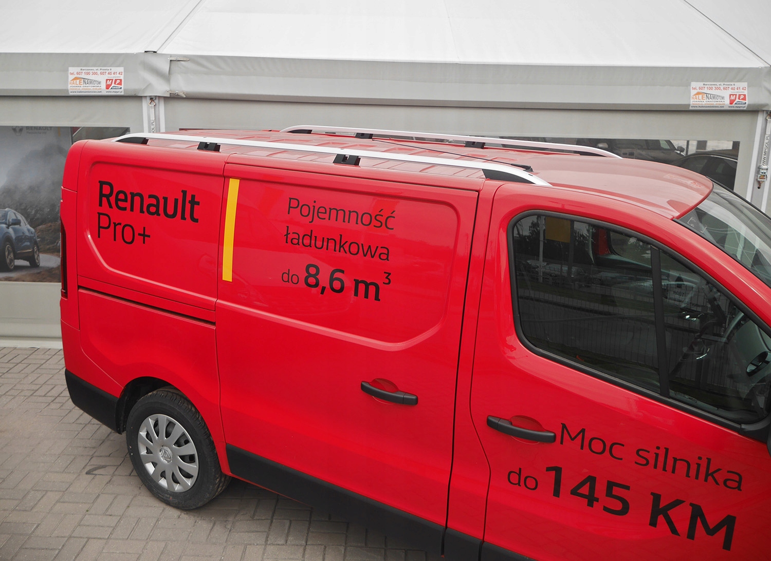 Relingi dachowe Fiat Talento 2014 LONG Car type Passenger cars Cargo vans