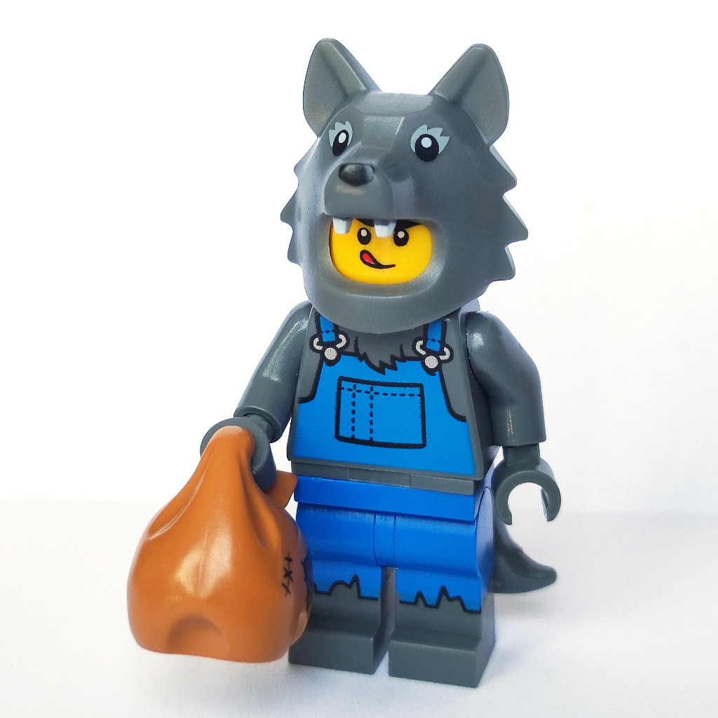 Lego Figurka Seria 23 Wolf Costume Wilk Kostium Wilka 71034 col23-8