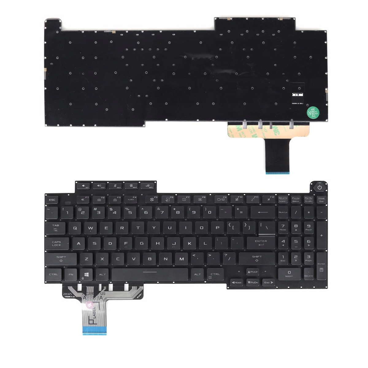 Klávesnica Pre Asus Rog Strix G713 G713Q G713QE G713QM Led Rgb Zásuvka