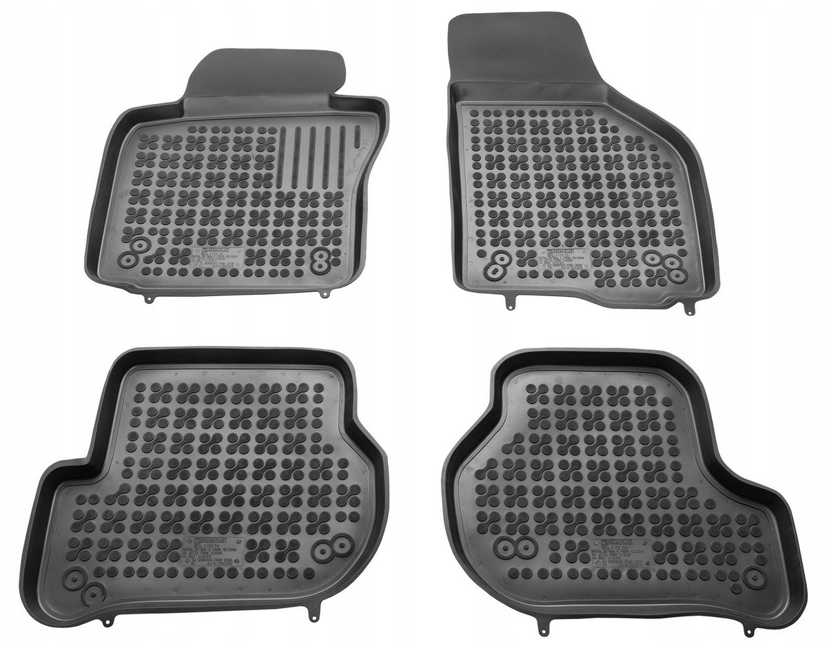 Gumové autokoberce Škoda Octavia II, 2004-2013