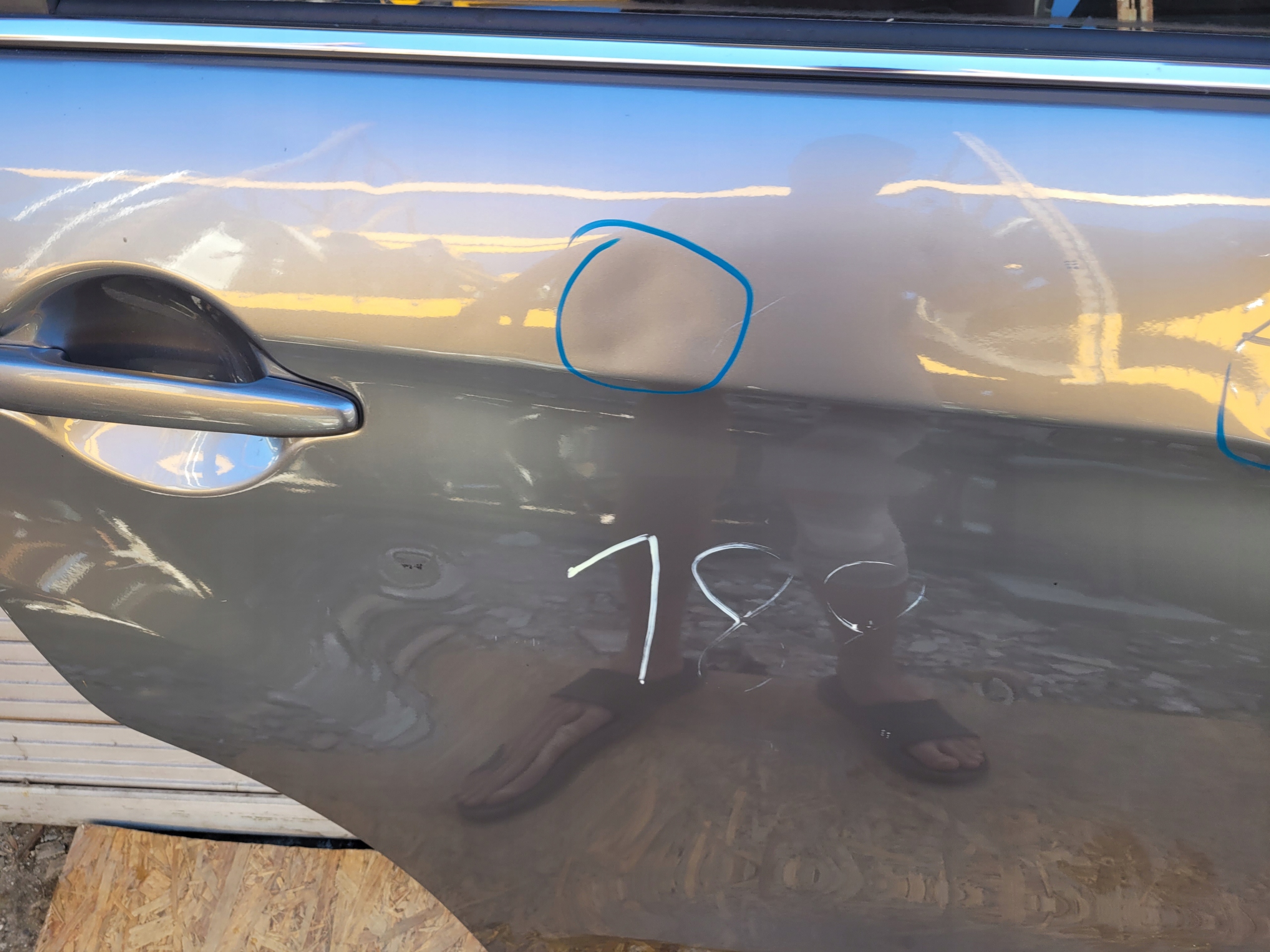 Tür hinten heck rechts PEUGEOT 4008