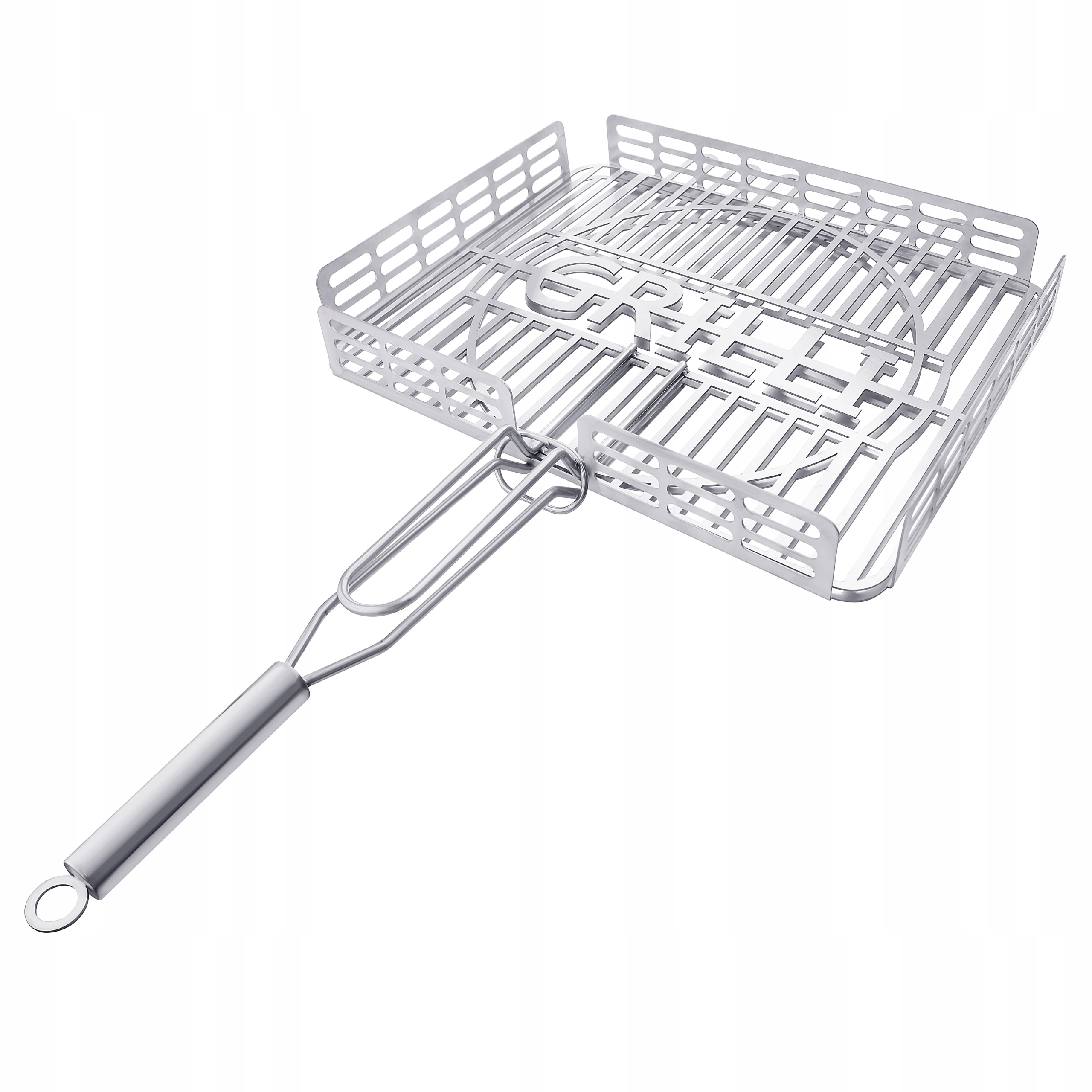 Rošt na grilování z nerezová ocel 1.5 mm 42 x 32 cm Grilli 777767