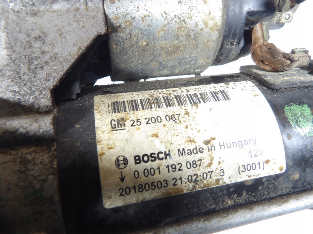 OPEL ZAFIRA C 1.4T starter 25200067