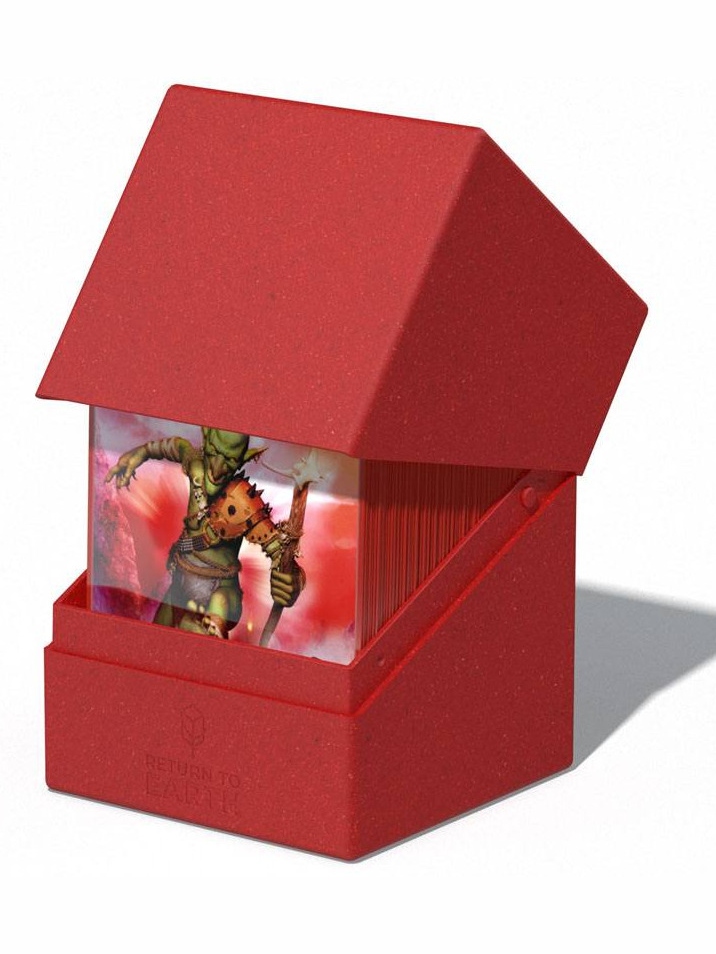 Pudełko na karty Ultimate Guard - Boulder Deck Case Return to Earth Red