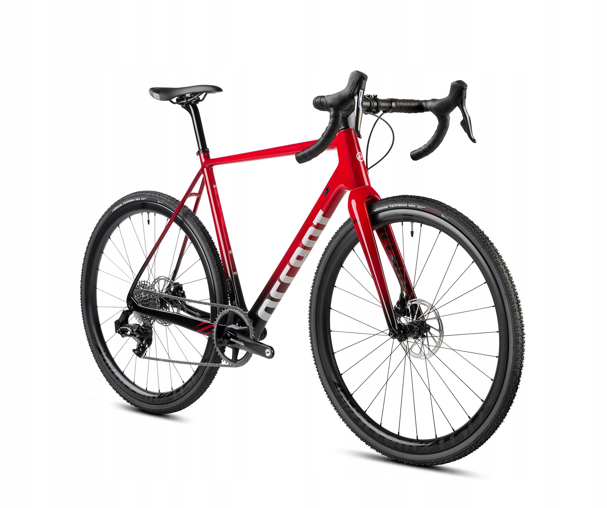 Rower przełajowy Accent CX-One Carbon Force Axs deep red XL eBon 250 zł