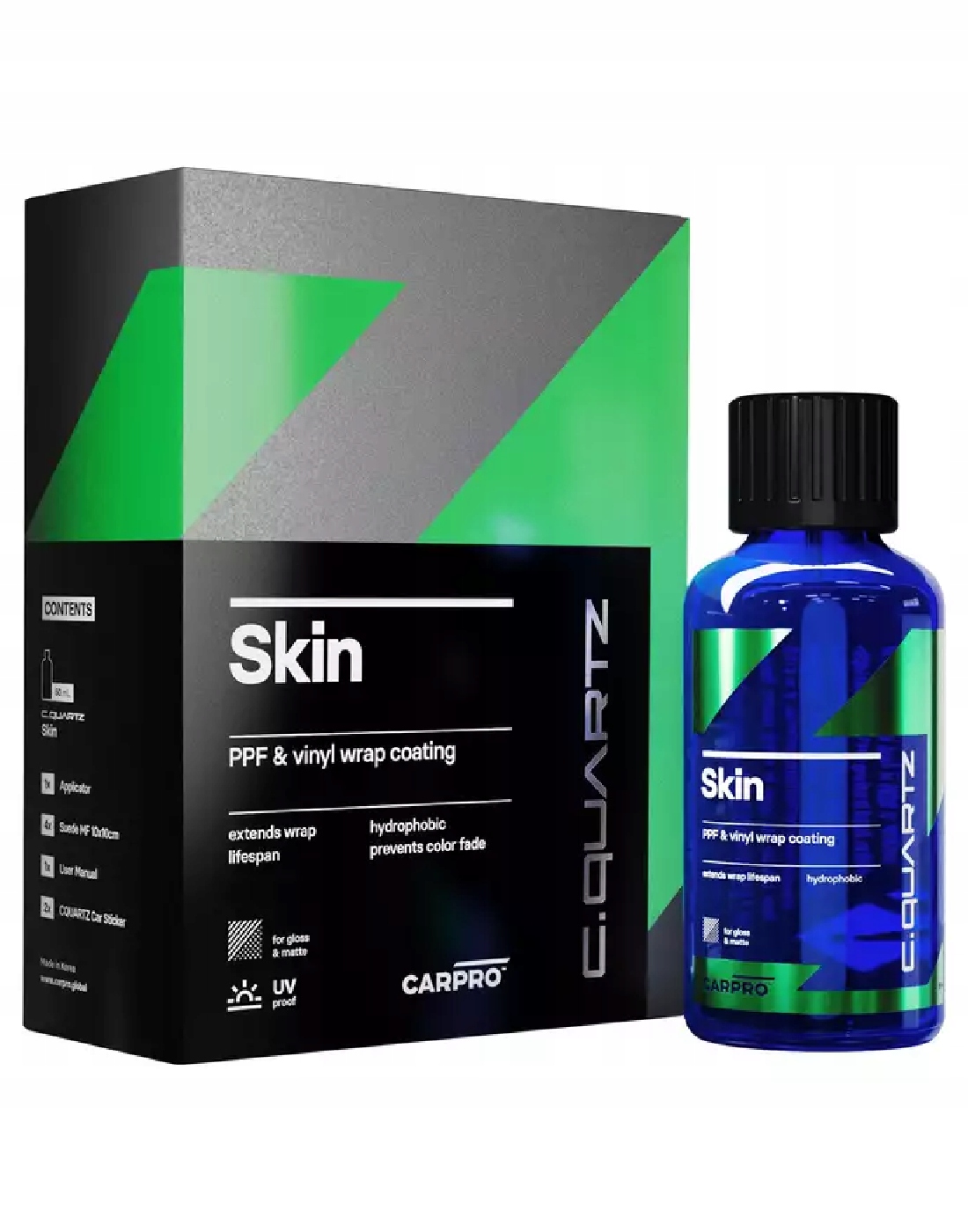 CarPro C.Quartz Skin 50ml Powłoka Ochronna Do Foli Ochronnych I Winylowych