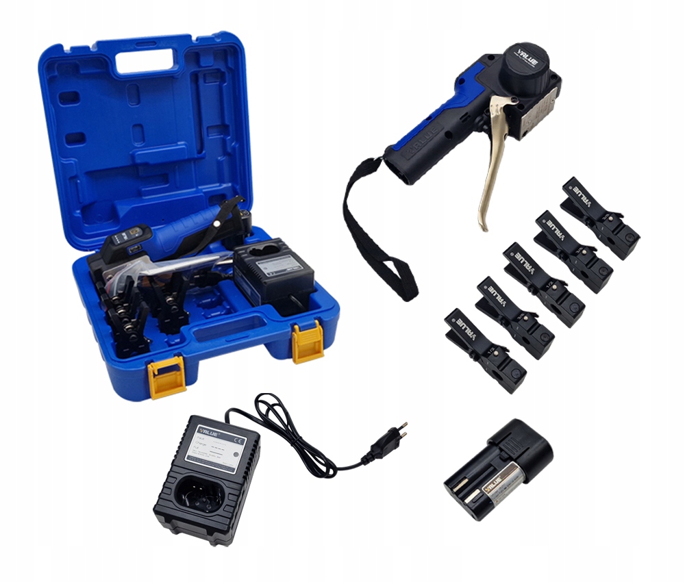 Akumulátorová kalichovačka na palcové rúry Value VET-19LI