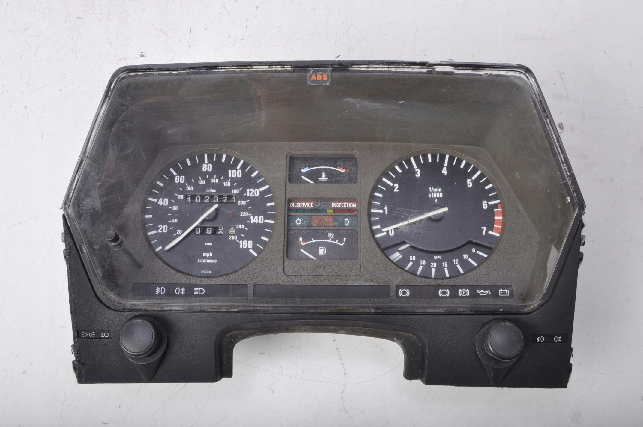 BMW E24 3.5 CSi лічильник годинник Великобританія